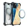 Etui Do Iphone 15 Plus Ibizu Dropguard Ultra Z Magsafe, Mapy Świata, Dubai