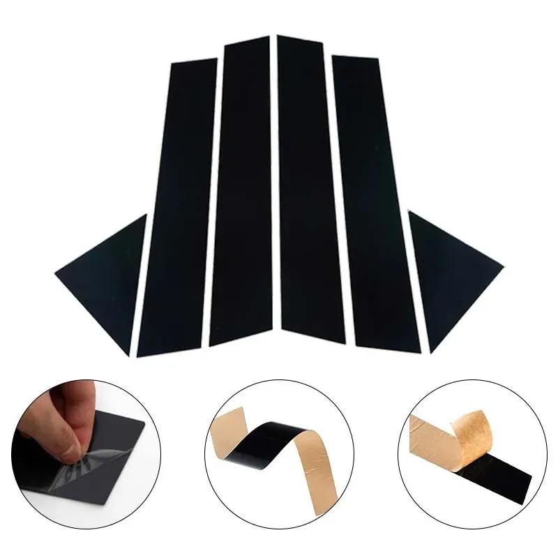Glossy Black Window Trim Pillar Posts Cover Decal Sticker Car Accessories Fit For Dodge Magnum Chrysler 300/300C 2005-2010