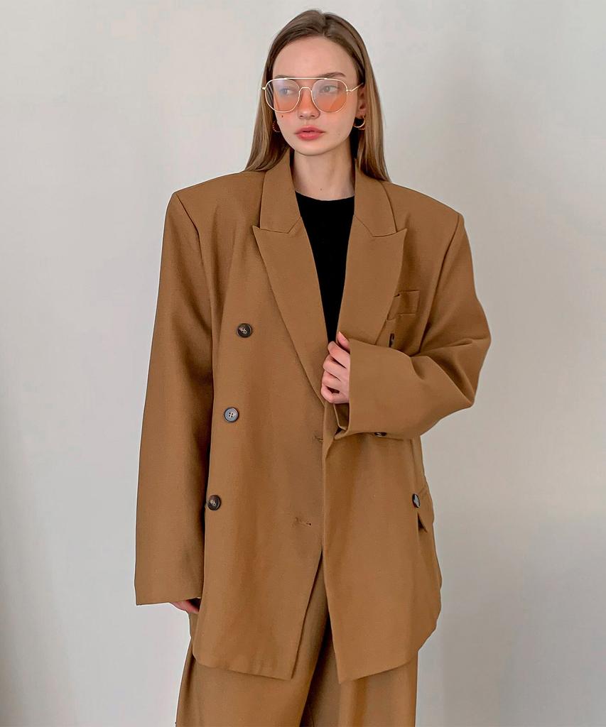 Классический двубортный пиджак Vascara (2Colors)