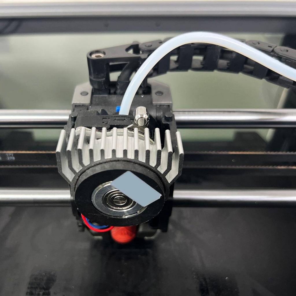 Черный алюминиевый радиатор для 3D-принтера K1MAX36, самоклеящийся радиатор с круговым шаговым двигателем и тихим пассивным охлаждением