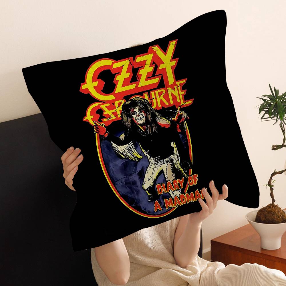 Heavy Metal Band Rock Pillow Cover For Bedroom Room And Living Room Sofa Decorative Cushion Cover