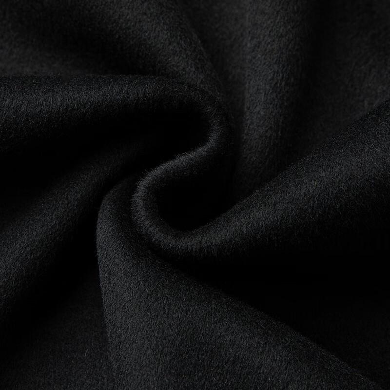 Мужское очень длинное двустороннее шерстяное тренч-пальто Shanshan