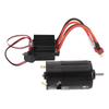 RC Car 550 Brushed Motor with ESC Copper Iron Brushed Motor Replacement for HPI for Wltoys for