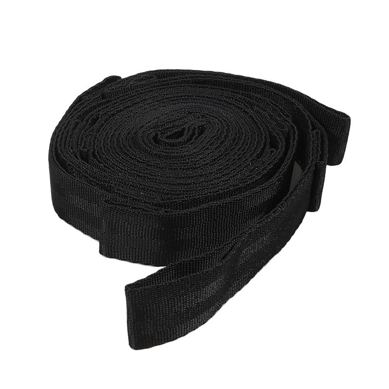 High Quality Bearing Capacity Hammock Straps Breaking Strength Polyester Hammocks Belt Rope 5 Rings For Outdoor Hanging Beds