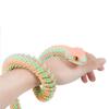 3D Printed Snake Realistic Snake Statue Movable Joint Fidget Toys Simulation Snake Year Desk Ornament Animal Model Gift