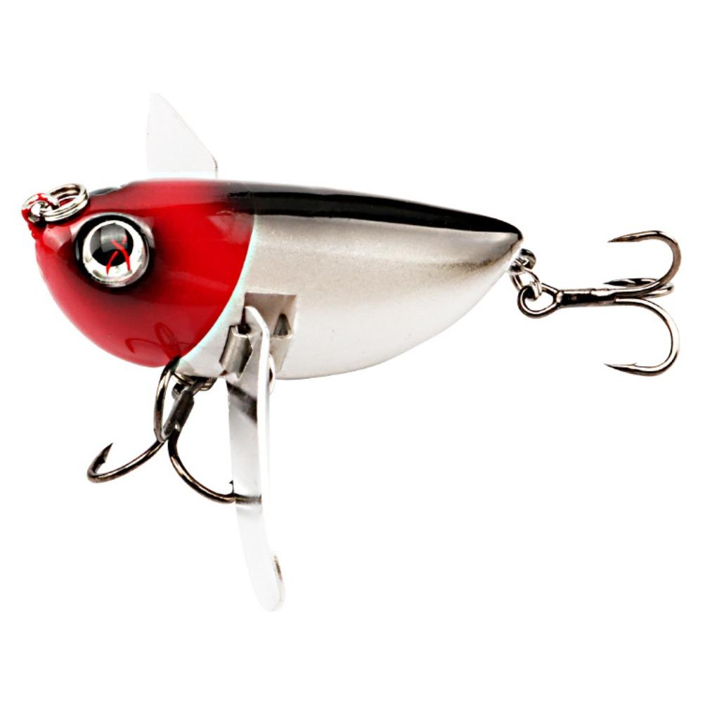 with Two Metal Spoon Bee Crankbait Lure Bumblebee Fishing Lure Bee-Shaped Fishing Bait Fly Fishing