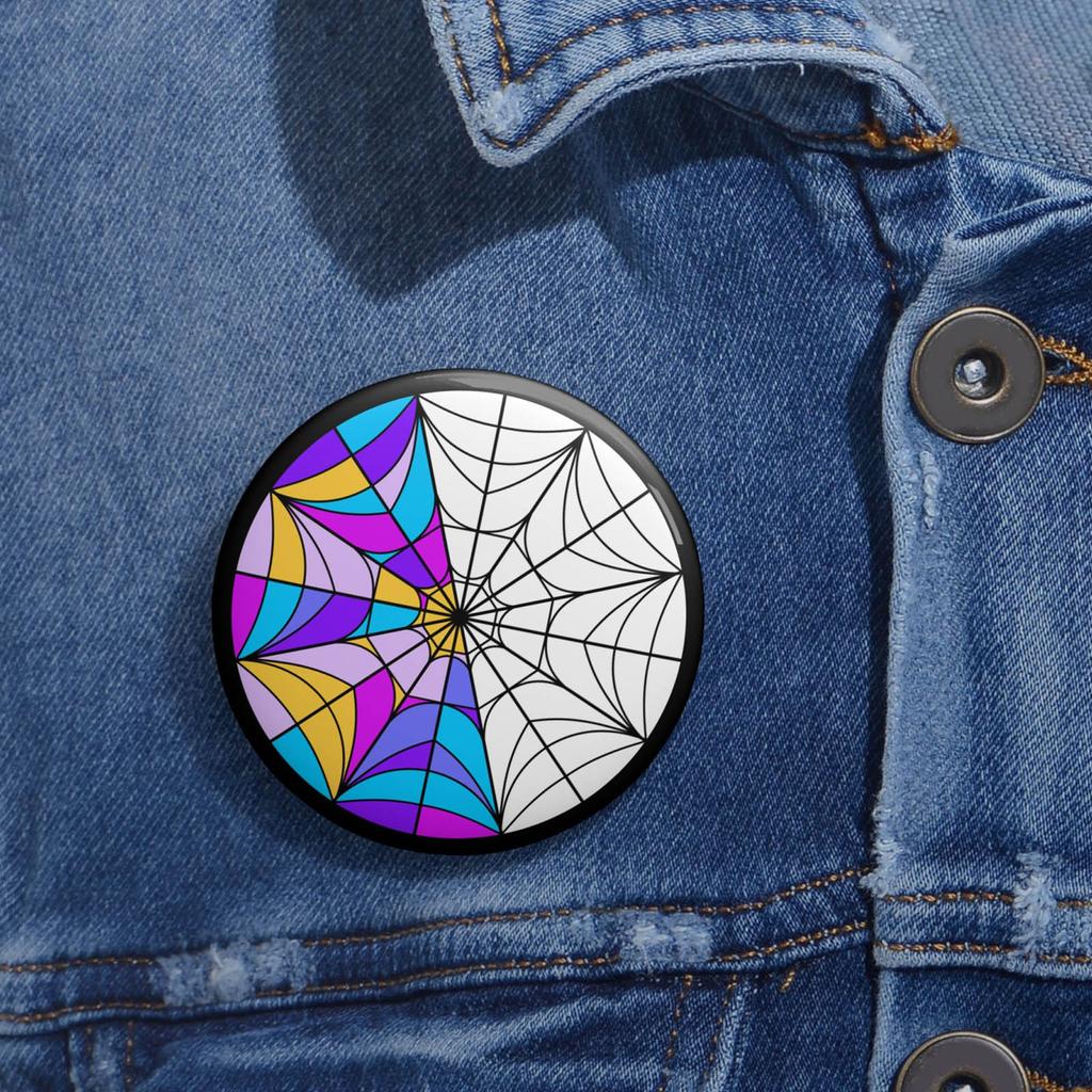 Брошь "Среда" из металла с рисунком ужасов "Среда" для мальчиков, девочек и женщин