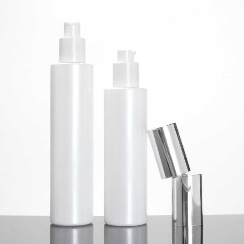 Pure Dew Lotion Cosmetics Cream Bottle Milk Beauty Salon Bottle Spray Bottle Pump Bottle Pearl White Bright Silver