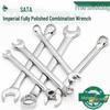 Набор гаечных ключей SATA Imperial с открытым и накидным зевом (40101-40116)
