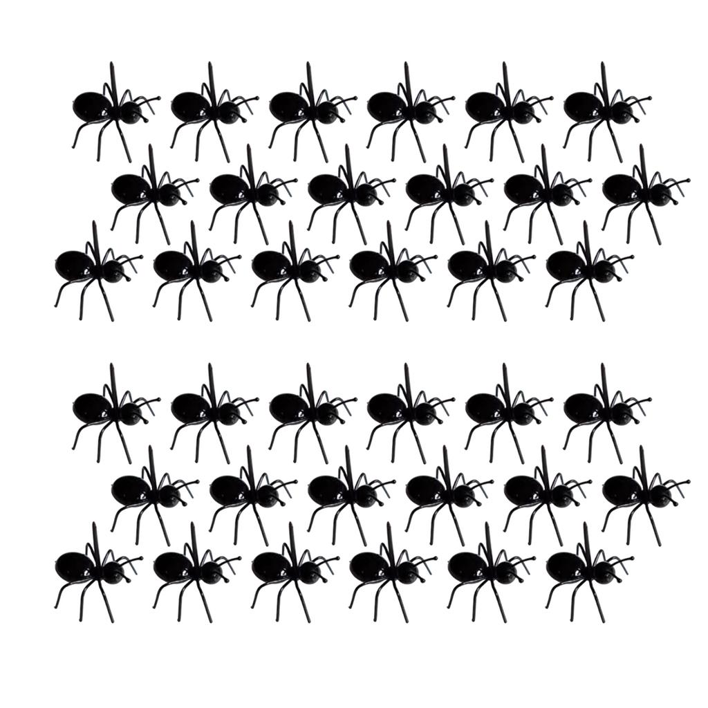 Set of 36 Cute Ant Food Picks Home Entertaining Picks Fruit Picks for Party Snacks Cake and Fruit Tableware Decoration
