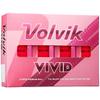 Volvik Мячи для гольфа VIVID Day Red 1 дюжина 12 мячей женские