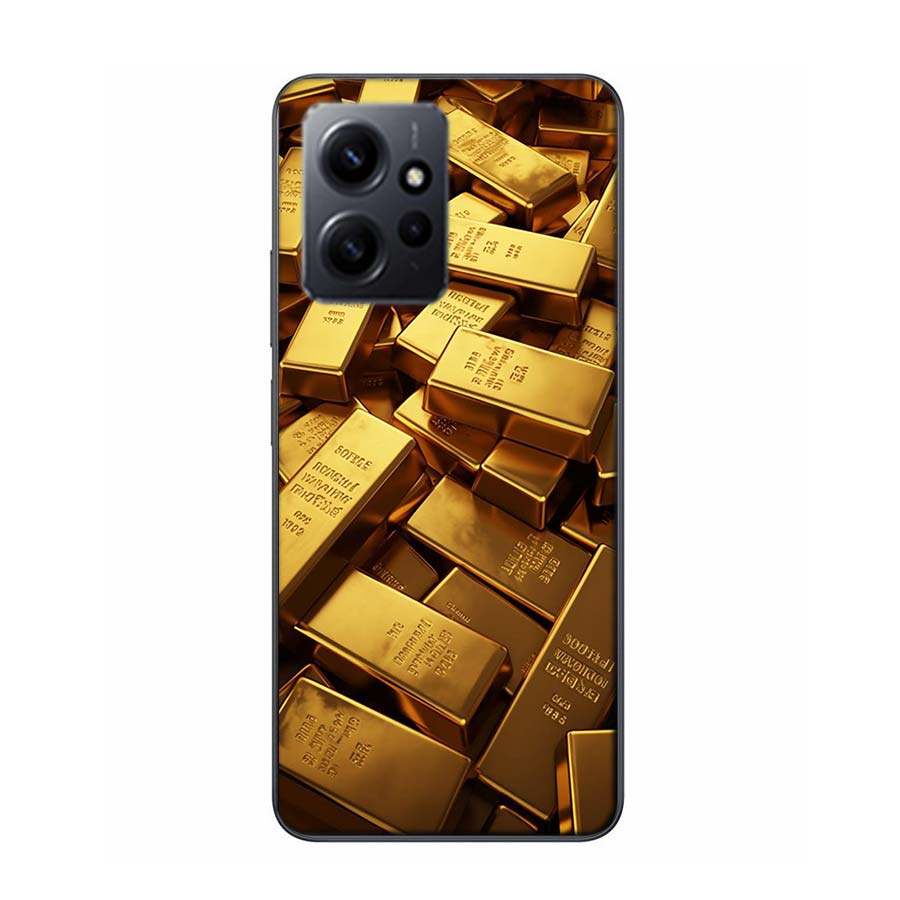 Gold Bar Wealth and Finance Phone Case For Redmi Note 14 15 Pro 5G 13 12 Pro Plus 11 11T 11E 11S 10 Pro 10S 9 9S Cover Cell Clea