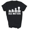 Photography Camera Lens Size Matters Photographer Unisex Shirt Gift