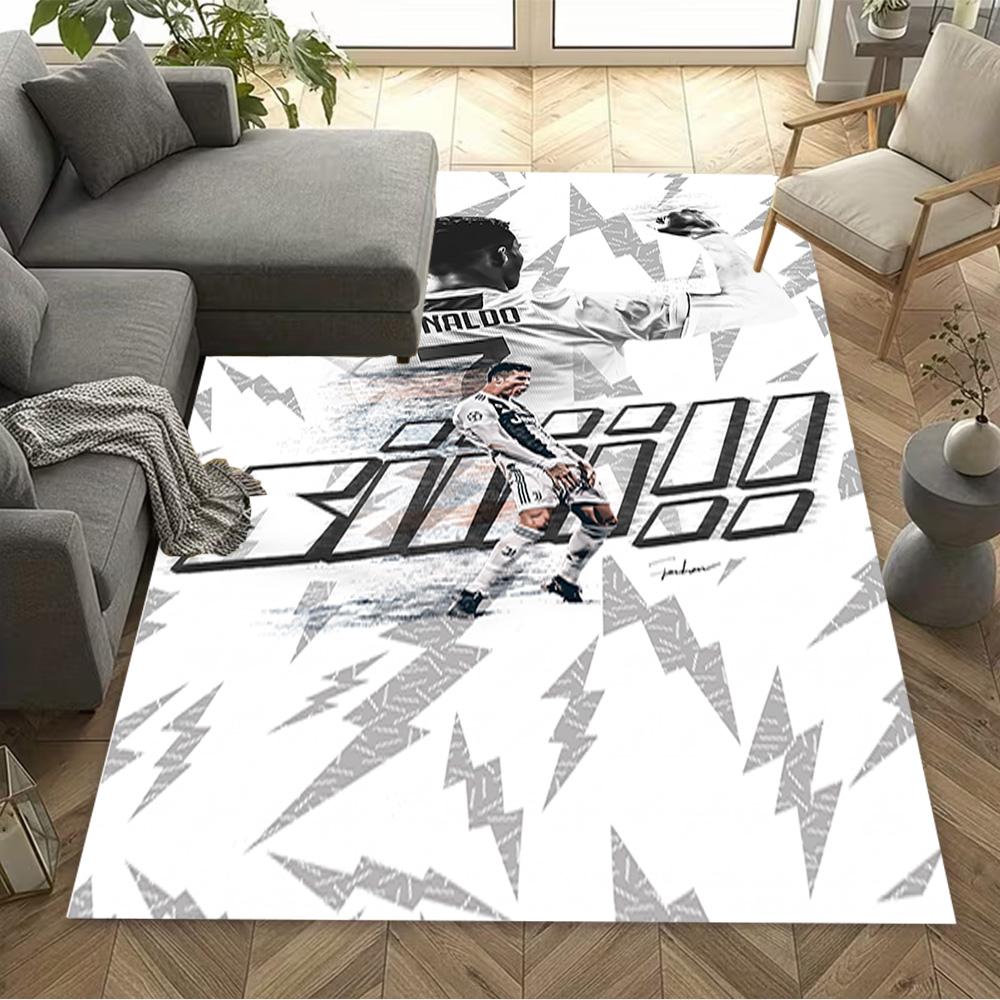 Ronaldo's Juventus Glory Floor Mat Suitable for Entryway Living Rooms Playrooms Dining Room Antislip Carpet Office home decor Spiritual Gift