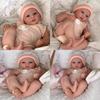 Силиконовая кукла 48 см Реалистичная ручная работа 3D кожа со шляпой и одеждой украшение для коллекционеров и дарителей