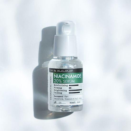 DERMA FACTORY Ниацинамид 20% Сыворотка 30мл