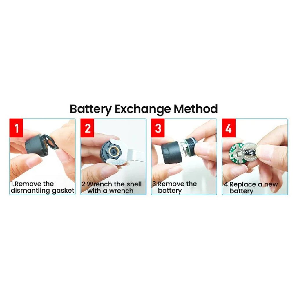 TPMS Tyre Pressure Monitoring System Solar Power LCD Display with 4 Internal/External Sensor Waterproof Temperature Warning