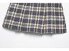 European & American Women's Plaid Single-Breasted Sleeveless Vest + Skirt-Pants Set
