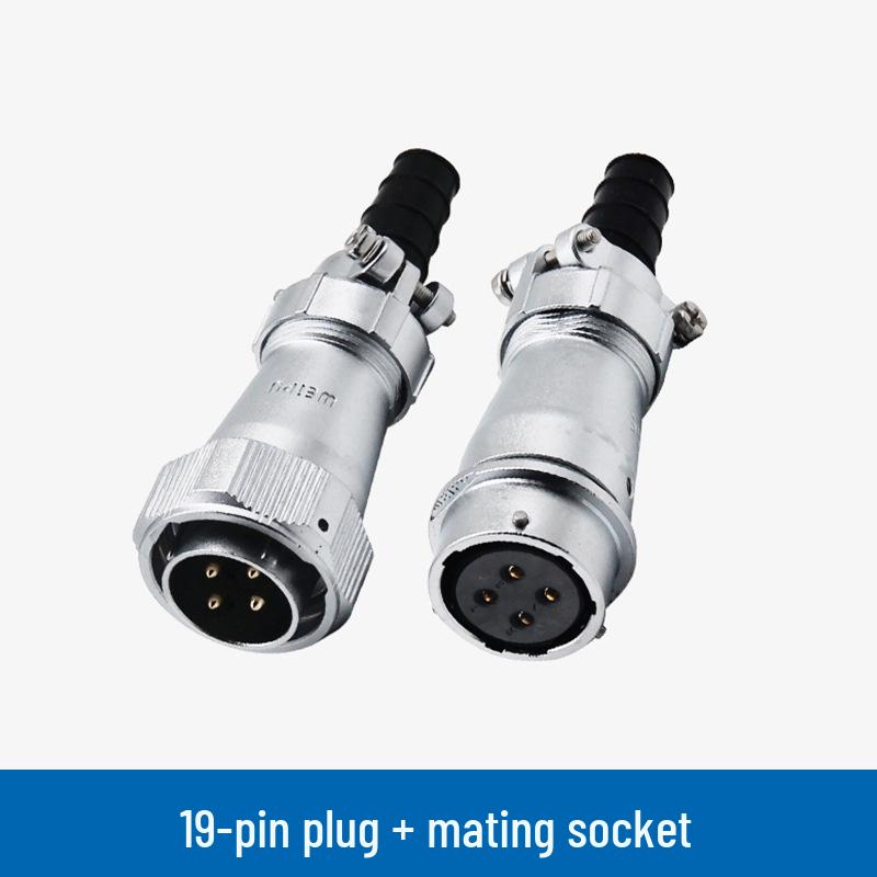 Weipu WY24 Series Waterproof IP67 Solder Connector with Double Pressure Plate