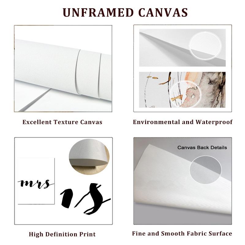 Истребитель демонов Манга Настенное искусство Набор шт. Японское аниме Холсты для домашнего декора