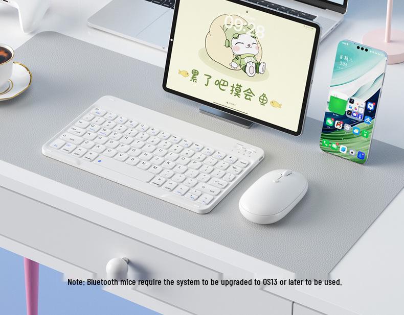Универсальная Bluetooth-клавиатура BOW HANGSHI X19 для планшетов и телефонов