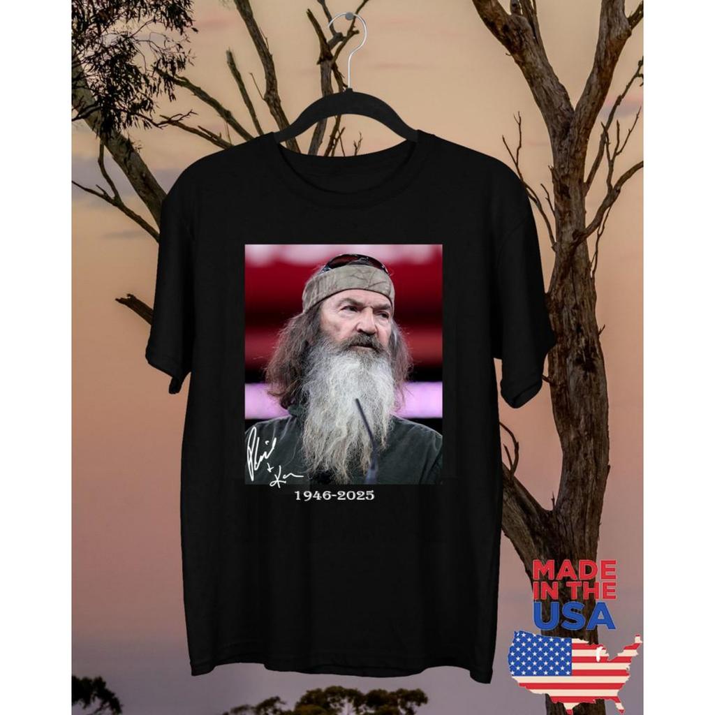 Phil Robertson REST IN PEACE 1946-2025 T Shirt Full Size S-5XL Unisex T-Shirt