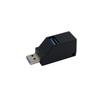 3-портовая USB 3.0 сетевая розетка-хаб с тремя розетками