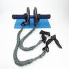 Healthy Belly Wheel Elastic Rope+tension Rope Double Single Auxiliary Rope+high-strength Abdominal Muscle Wheel Auxiliary Rope