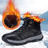 High-quality Men Winter Snow Boots Outdoor Walking Shoes Sneakers Botines Tenis Mens Hiking Ankle Boots Light Luxury Footwear