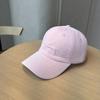 Macaron color light plate baseball cap men's and women's pure cotton breathable sunscreen sports big head circumference couple sunshade cap