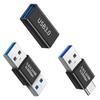 Адаптер USB3.0 на USB / Type C, Разъем USB3.0 Мама / Папа Адаптер для быстрой зарядки и передачи данных