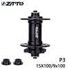 ZTTO MTB 32 Holes Disc Brake Hub Front Hub 6 Bolt Boost Hub 15x110 Thru Axle 15x100 32H Maza 9x100 QR Sealed Bearings