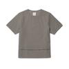 [Snowpeak] Minute Women's String Short-Sleeve T-shirt Vintage Gray (S26MWFTS73)
