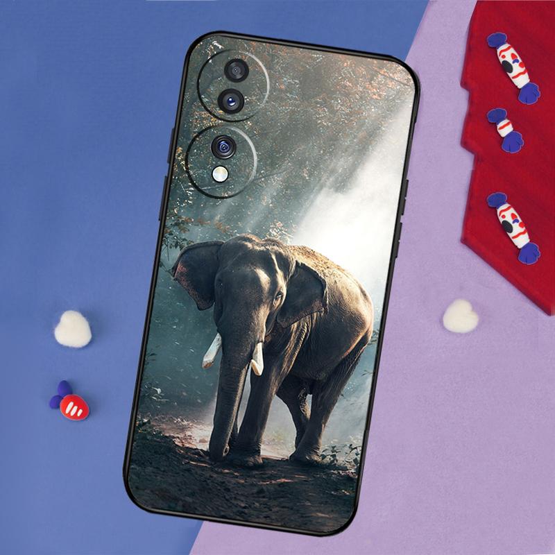 Чехол с изображением индийского животного слона для Honor Magic 7 5 6 Lite Honor X9b X9a X8b X8a X8 X9 X9c 50 70 90 Lite 200 Pro