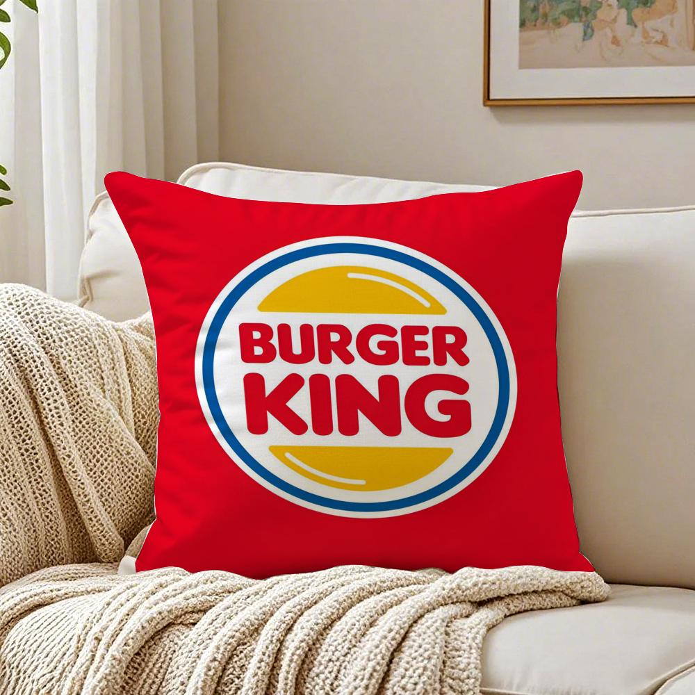 Популярный бренд фастфуда BBurger KKing Наволочка-подушка Антипылевой клещ Декор гостиной Диван Подушка Комната