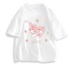 2026 Новая Мода Круглый Вырез Короткий Рукав Футболка Весна Лето Sanrio My Melody Женская Футболка Унисекс Модный Милый Топ Одежда