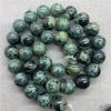 Натуральный драгоценный камень Круглый камень хризоколла свободные бусины для изготовления ювелирных изделий
