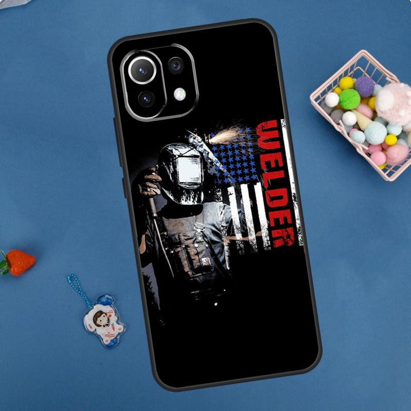 Сварочный чехол Welder для Xiaomi 15 Ultra 13 14 11T 12T 13T 14T Pro POCO X7 Pro F5 F6 M6 X3 X5 X6 Pro Чехол