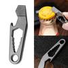 Titanium Alloy Keychain Bottle Opener Keychain Clip Key Holder Key Chain Clip Key Hook Outdoor Camping Buckle Keychain