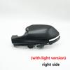 Для Honda Civic 2016 2017 2018 автомобиля крыло двери боковое зеркало свет нижняя крышка крышка наружная рамка заднего вида стекло
