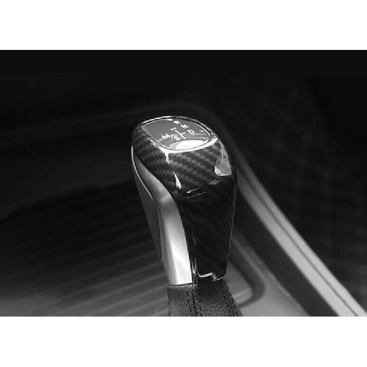 Central Console Gear For BMW 2 Series Touring Carbon Fiber Shift Knob Trim 15-19