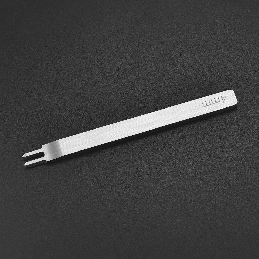 Leather Punch Tool Diamond Cut Prick Iron Wallet Bags DIY Crafts Tools 3/4mm Spacing,1/2/4/6 Prong For Stitching Chisel Set Kits