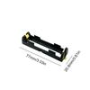 1-5Pcs 18650 SMT Battery Holder 18650 SMD Battery Box with Bronze Pins Rechargeable Battery Holder Clip Storage Case Power Bank