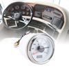 52mm 7000RPM Tachometer with Hourmeter Dynamic 7 Color Backlight DC 9-32V RPM Gauge Versatile Ratio Calibration for Truck Tractor Car RV Boat (White