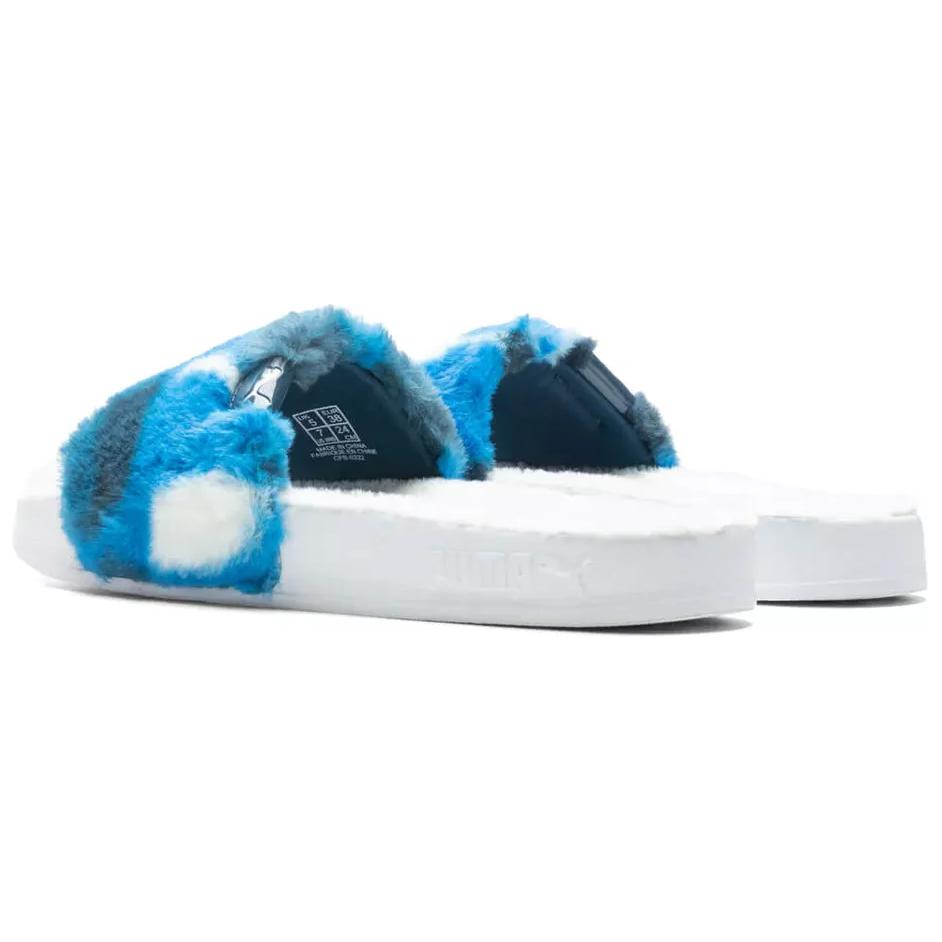 PUMA Leadcat 2.0 Ylm Fluff Slide Tie Dye Multi Women's 385362-01