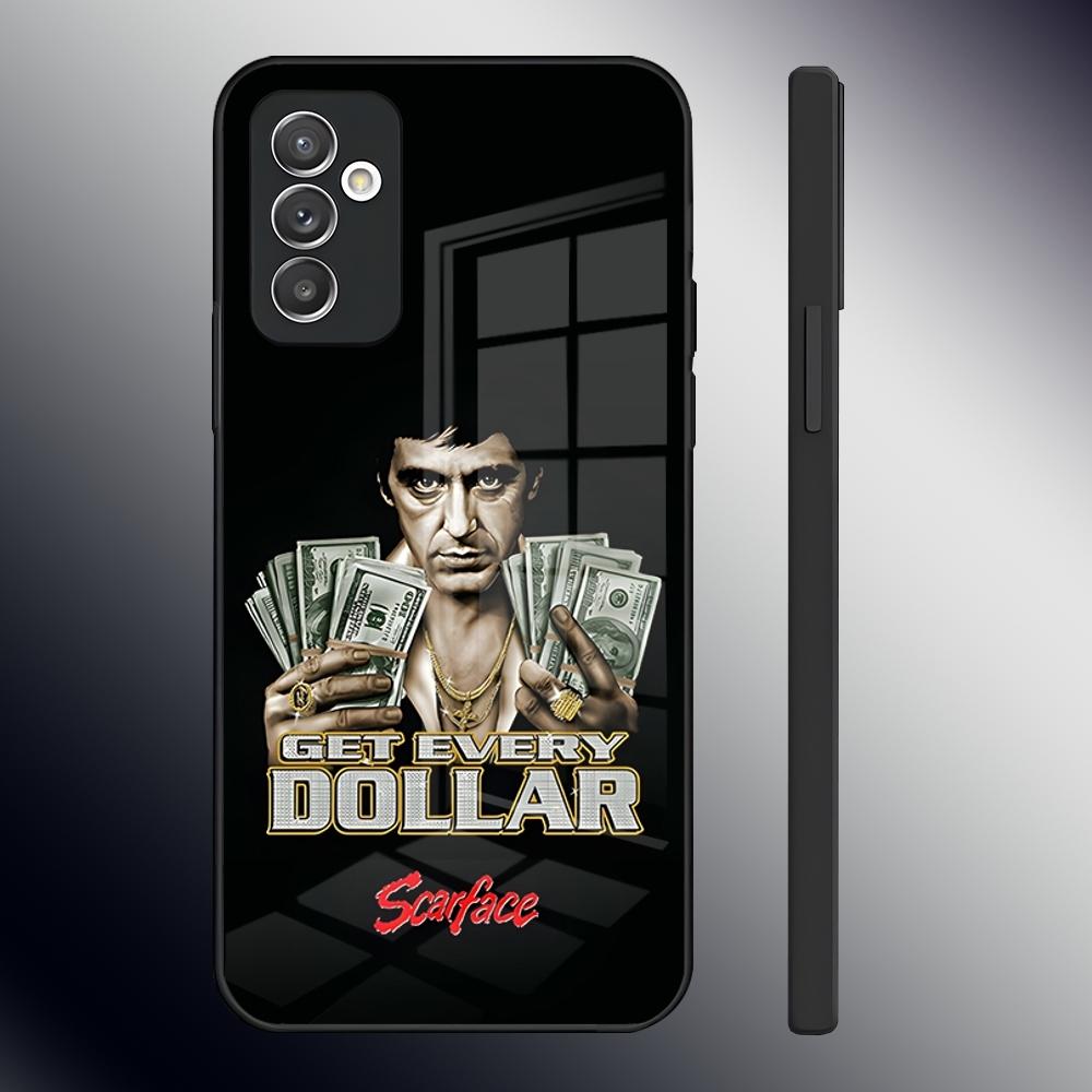 Classic S-Scarface Film Tony Phone Case For Samsung S26 S24 Ultra S22 S23 S25 S20 Fe S21 Plus A16 A54 A34 A53 Glass Cover