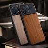 Чехол для Poco X6 Pro F6 Pro  funda с узором под бамбук Четырехугольная взрывозащищенная задняя крышка Poco M6 Pro