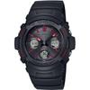 Мужские часы G-SHOCK AWG-M100FP-1A4JR [G-SHOCK FIRE PACKAGE '24] Круглые часы Черная смола *Алюминий