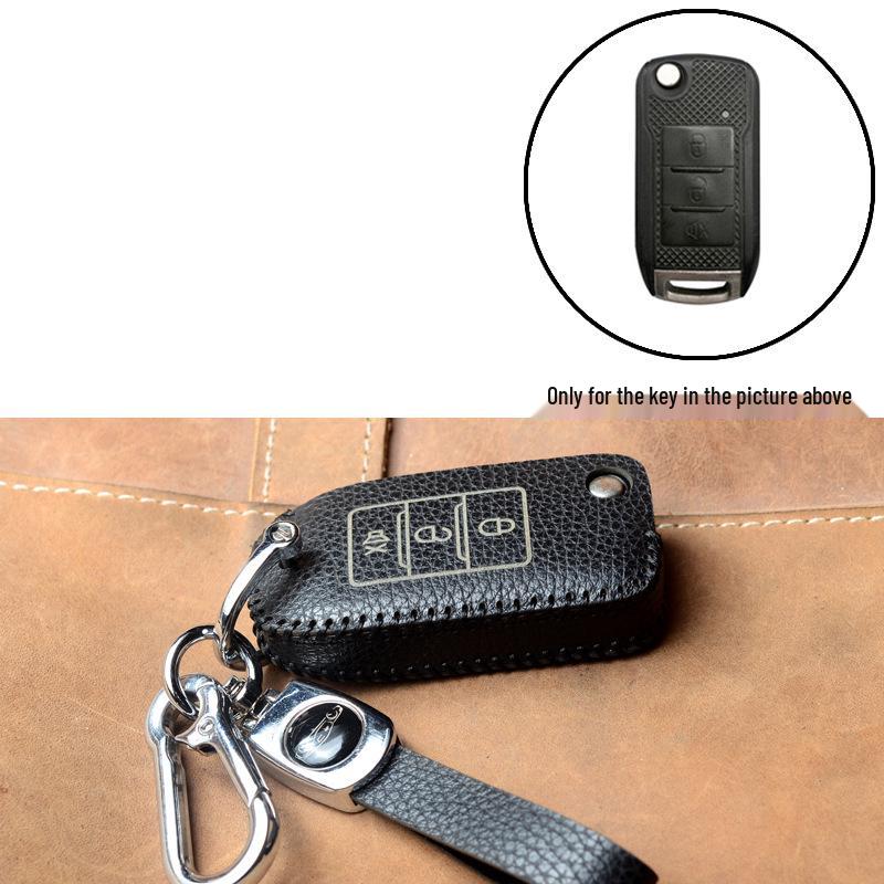 Rolls-Royce Style Cowhide Key Bag for Remote Control Modification