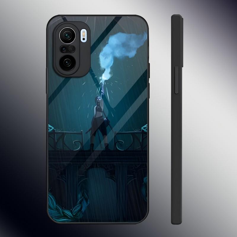 Чехол для телефона Arcane Jinx Закаленное стекло для Xiaomi 11T 10 12 10T 11i Redmi Note 11 9T 9A 9 8 10 11S Lite Pro Poco F3